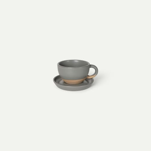 Ceramic Latte Art Mug With Saucer (22 Count)