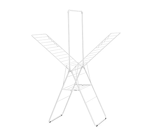 HangOn Clothes Drying Rack with Garment Rail