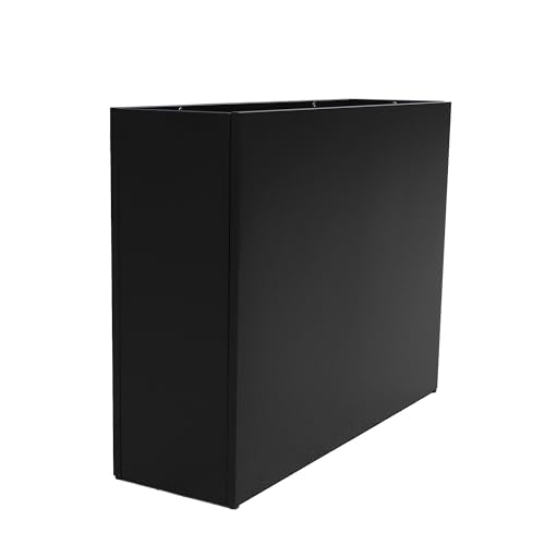 30”Lx12”Wx24”H Metal Planter Box Indoor Outdoor