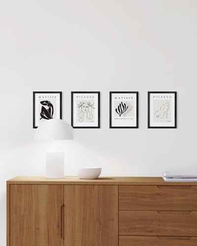 6x8 Black Metal Picture Frames