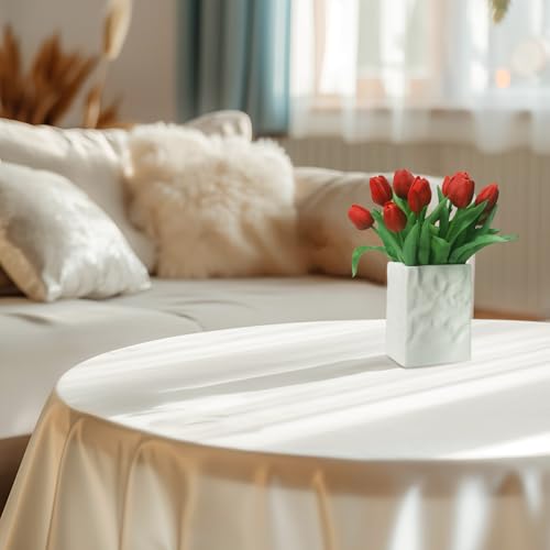 15pcs Artificial Tulips Flowers (15 Count)