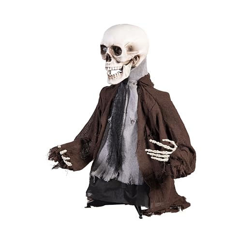 Evergreen Animated Groundbreaker Zombie for Halloween Outdoor Decoration (Groundbreaker Zombie, Set of 1)