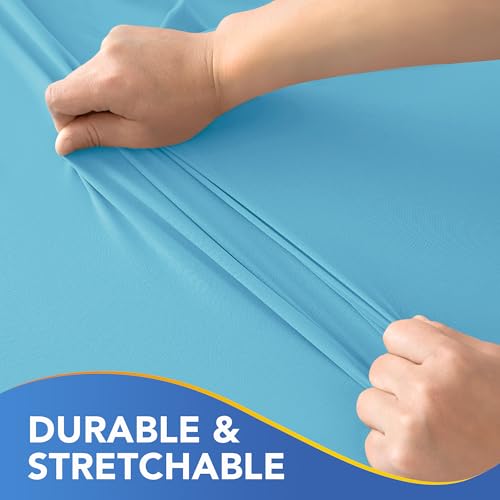 Fitted Tablecloth for 8 Foot Rectangle Tables (4 Count)