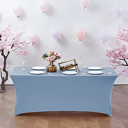 8FT Stretch Spandex Fitted Tablecloth