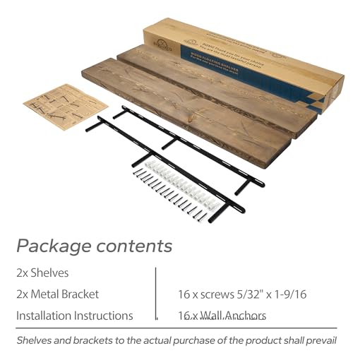 Floating Shelves 42 inch Long (2 Count)