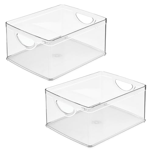 Pantry Storage Bins with Handles (2 Count)