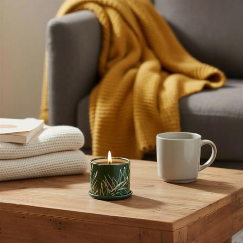 Candle Tin Balsam Cedar Demi Vanity 3 Ounce