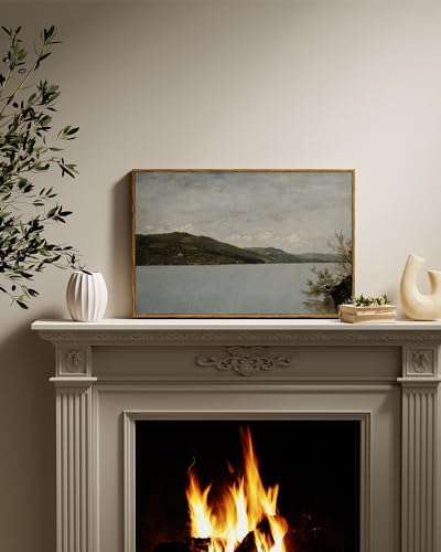Framed Canvas Wall Art Vintage Decor
