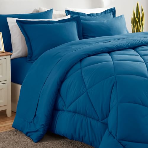 King Size Comforter Set Teal