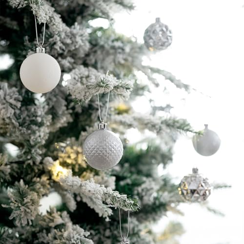 50ct Christmas Tree Decorations Ball Ornaments 2 Inches (50 Count)
