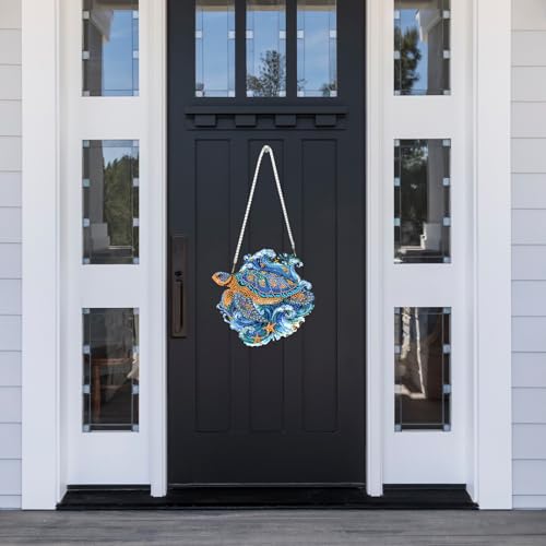 DIY Turtle Starfish Diamond Painting Hanging Ornament