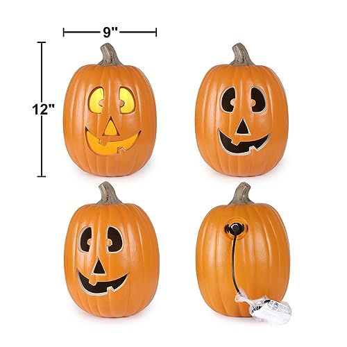 12" JackoLantern Decorations (13 inch Round Smile Face)