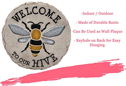 Garden Décor Welcome to Hive Stepping Stone