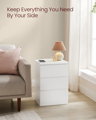 Nightstand with Charging Station