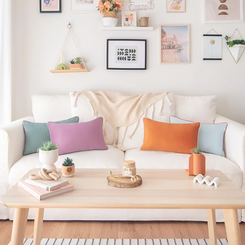 Decorative Throw Pillow Covers Cushion Cases (4 Count)