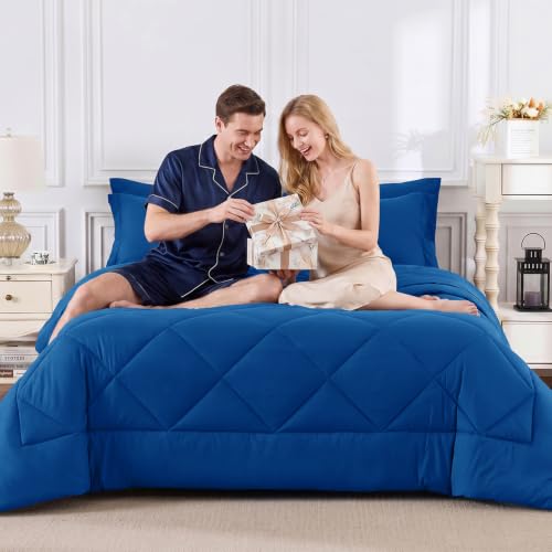 Full Size Comforter Sets Classic Blue