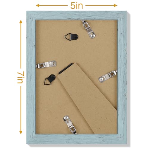 5x7 Picture Frames Set of 9 (9 Count)