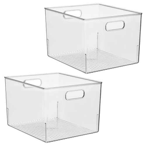 Storage Bin with Handles (2 Count)