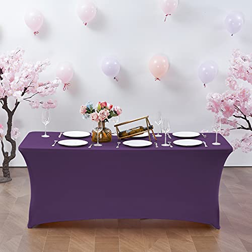 6FT Spandex Fitted Tablecloth