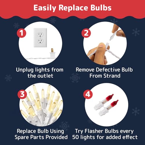 100 Count Ultra Bright Christmas Lights