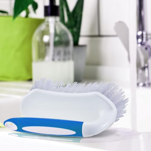 12 Pcs Scrub Brush Bulk for Cleaning with Handle