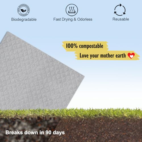 Swedish Dishcloths for Kitchen (6 Count)