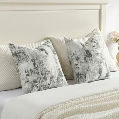 Pack of 2 Faux Cashmere Throw Pillow Covers 12x20 Inch (2 Count)