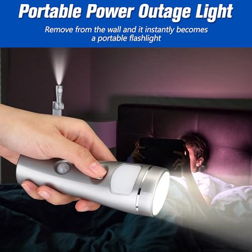 6 Pack 4 in 1 LED Emergency Lights for Home Power Failure (6 Count)