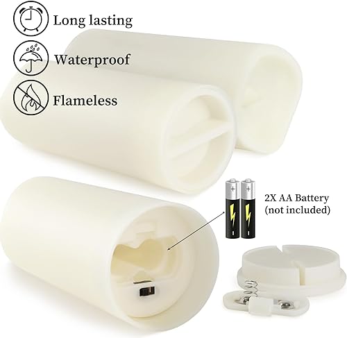 Set of 72 Flameless Led Battery Opeated (72 Count)