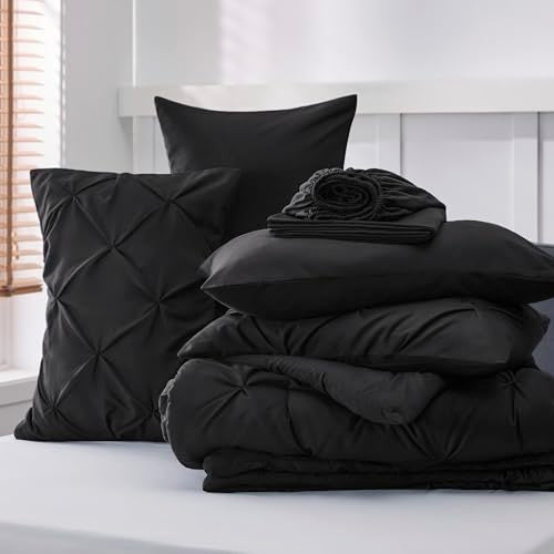 7 Piece Oversized Queen Comforter Set & Sheets