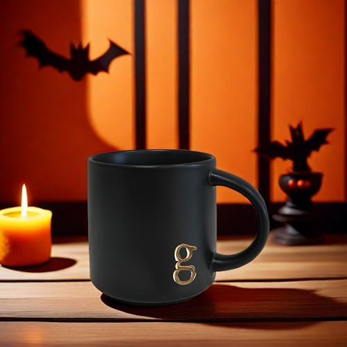 Black Ceramic Coffee Mug