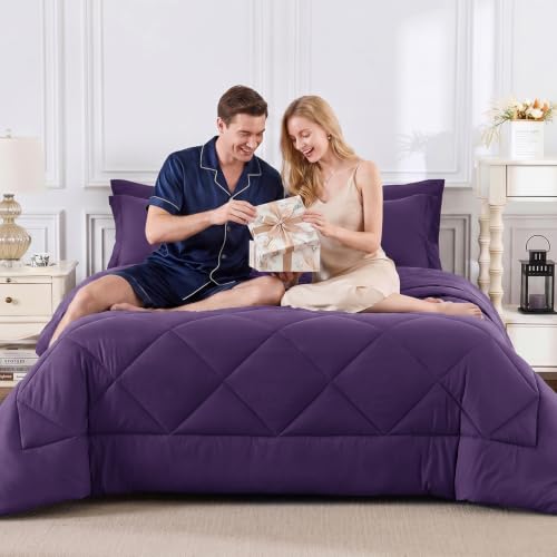 Full Size Comforter Sets Purple