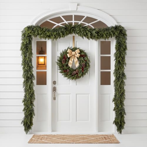 9FT Artificial Cedar Garlands