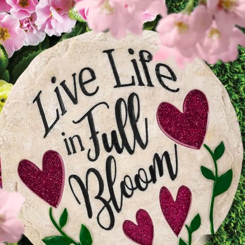 Garden Décor Life in Full Bloom Stepping Stone