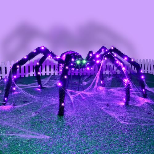 Halloween Decorations Outside Giant Spider