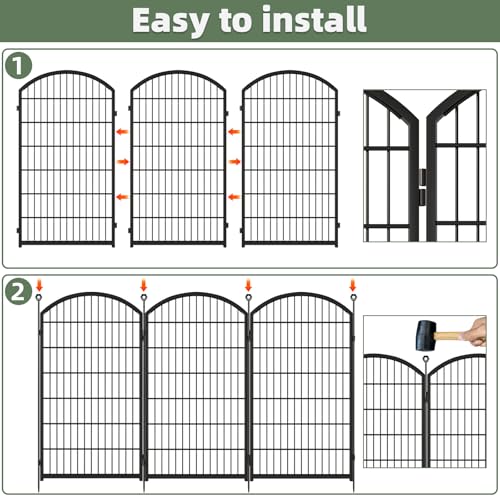 Decorative Garden Fence (17 Sq Ft)