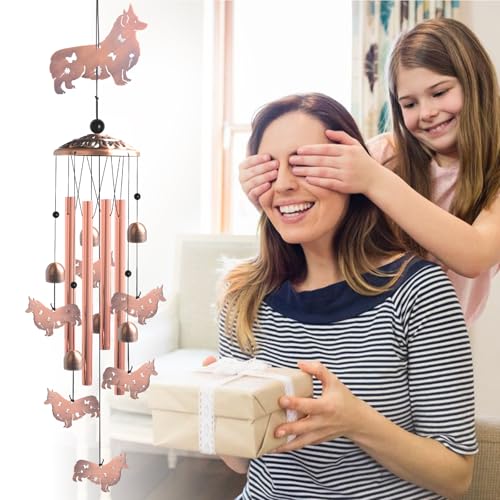 Handcrafted Dachshund Wind Chimes