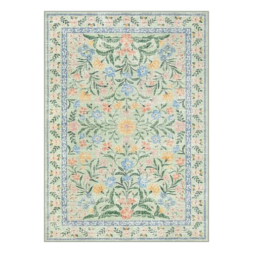 Machine Washable 5x7 Area Rug