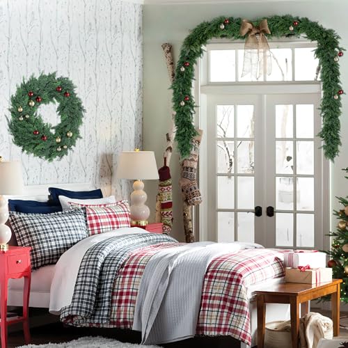 9FT Artificial Cedar Garlands (18 Foot)