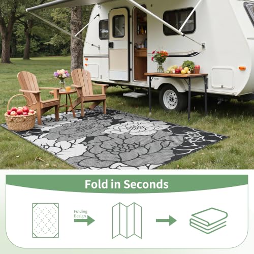 Outdoor Rug Waterproof for Patio Decor