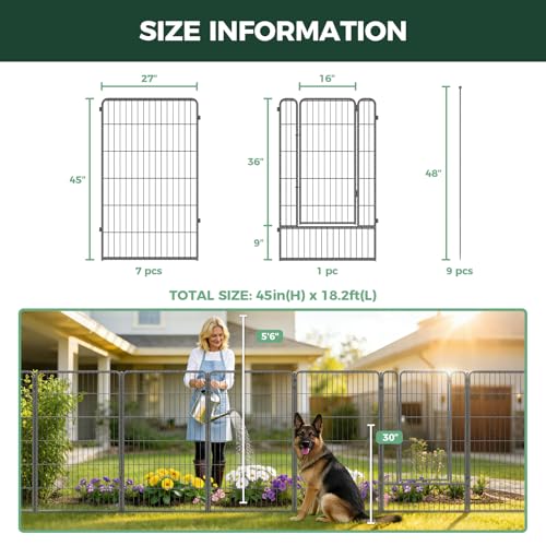 No Dig Garden Fence
