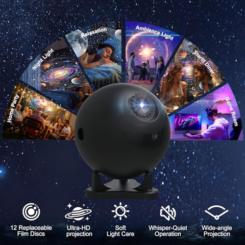 Galaxy Star Projector Night Light