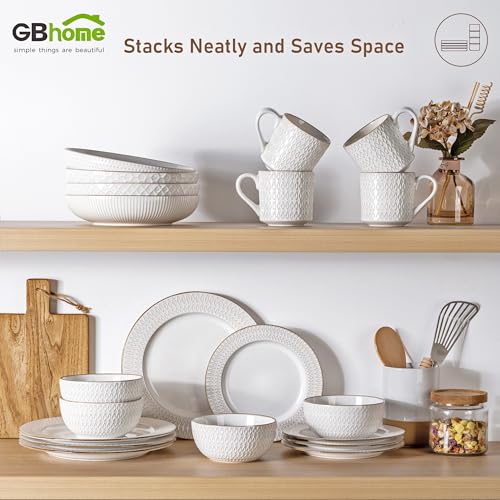 Ceramic Dinnerware Sets of 6