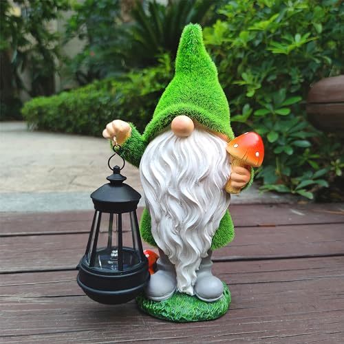 Solar Gnomes Garden Statues