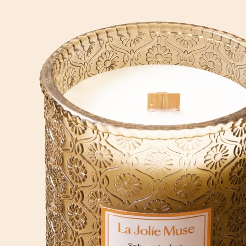 Sahara Amber Scented Candles for Home (19 Ounce)
