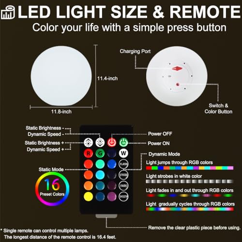 Glowing LED Ball Light