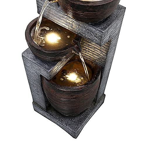 Indoor Outdoor Cascading Water Fountain