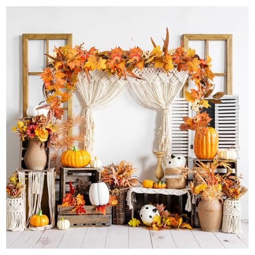 Fall Maple Leaves (6 Foot)