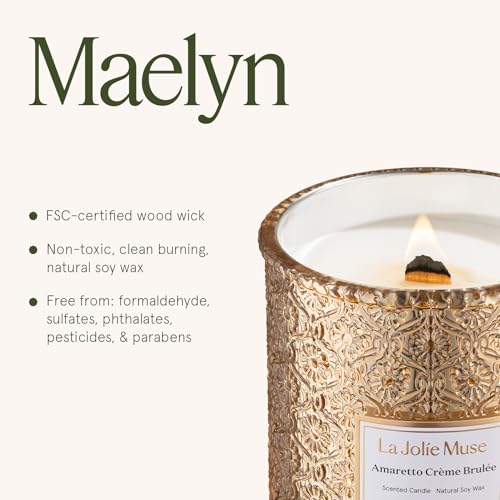 Amaretto Crème Brûlée Scented Candle