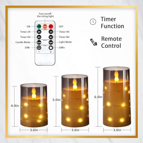 Flickering Flameless Candles